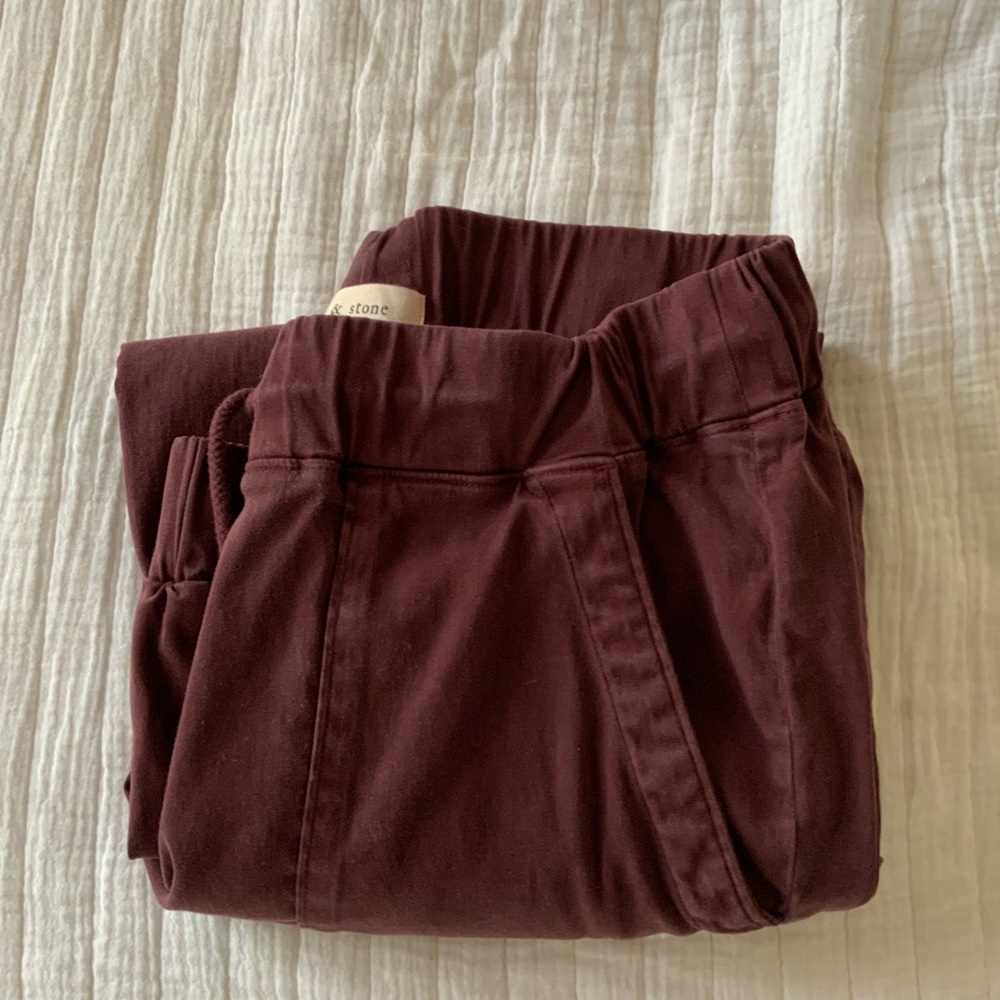 soft purple pants